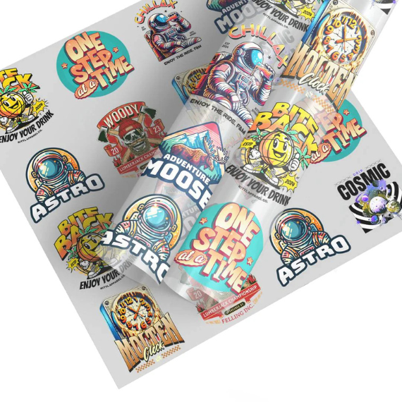420mm × 297mm (A3) UV DTF Textured Sticker Printing